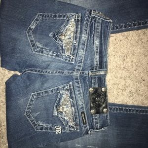 Miss Me Bootcut 26 waist jeans